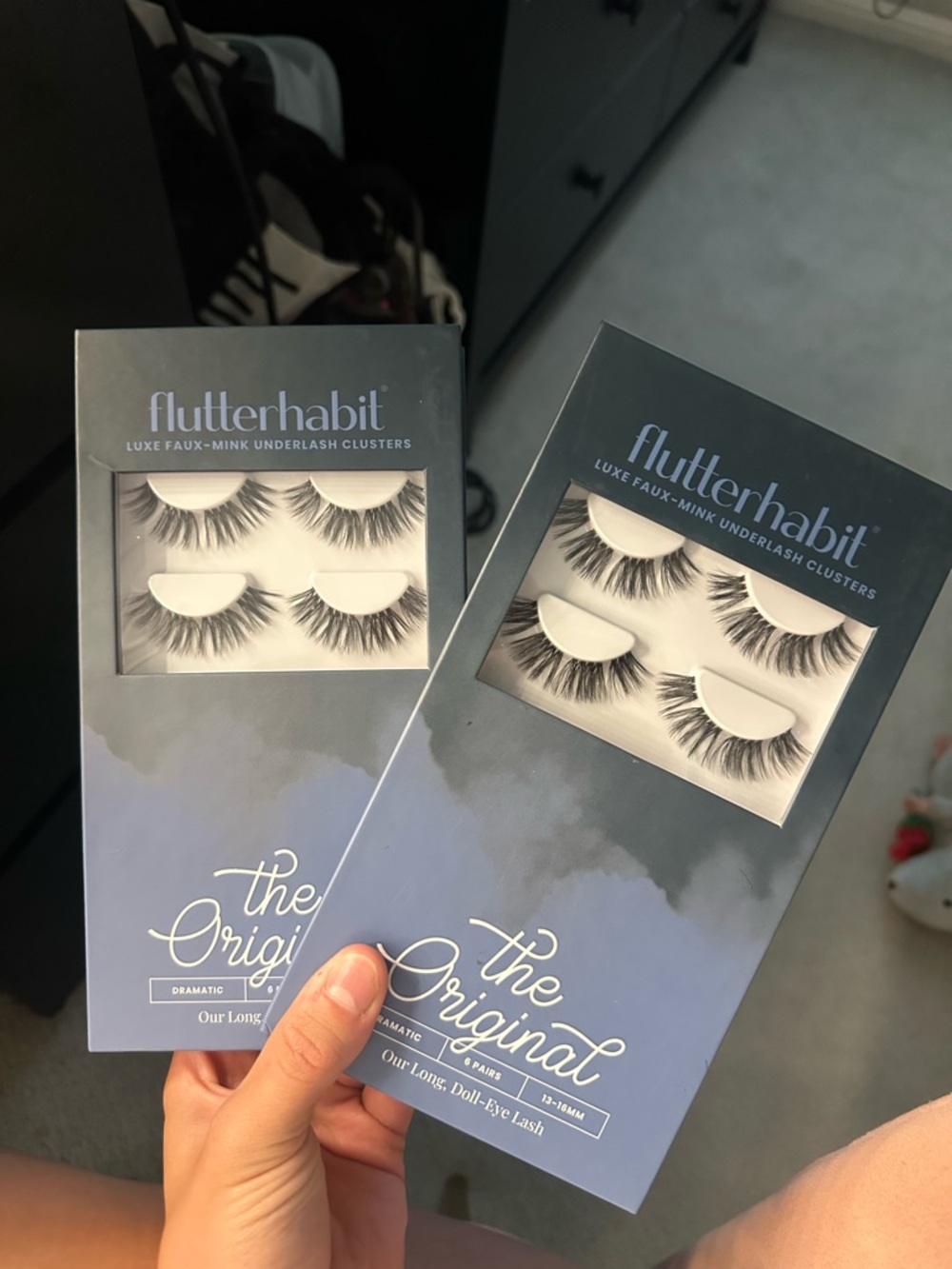 2 Flutterhabit eyelashes the original style